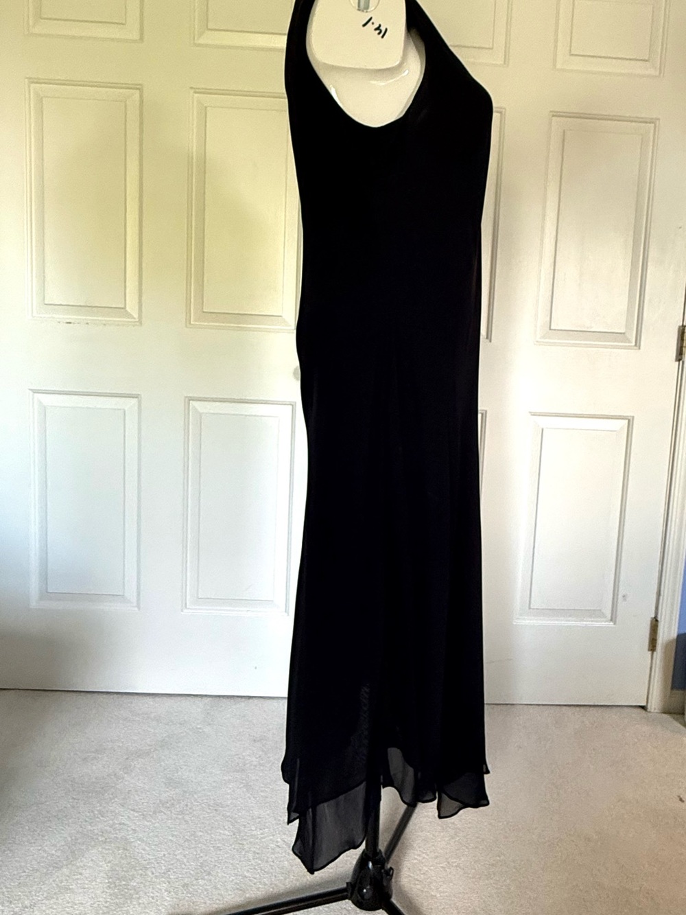 Jones New York Black Sleeveless Maxi Dress - Picture 4 of 5